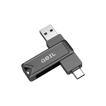 GEIL金邦 32GB USB3.0 Type-C手机U盘高速读取100MB/s两用OTG双接口安卓笔记本电脑通用优盘 GP130系列