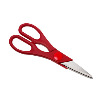 帕玛大号黑较剪厨房剪不锈钢多功能剪刀厨房家用剪刀 DF:9283 红色