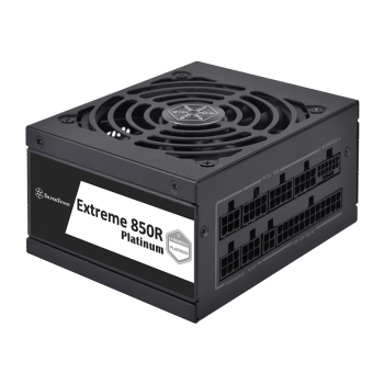 银昕（SilverStone）额定850W EX850R-PM 白金牌SFX全模小电源(全日系电容/智能启停/支持4090显卡） 