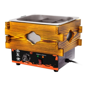 NGNLW关东煮机器商用电热麻辣烫锅9格串串香设备鱼蛋小吃机器设备   