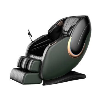 利登益健 LDYJ-XL0401 豪华按摩椅家用多功能腰背推拿热敷太空舱沙发 黑绿色
