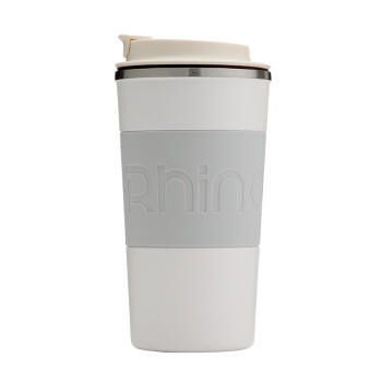 独角犀撞色咖啡杯500mLTD50200601雅仕白