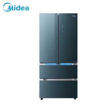 美的（Midea）收纳师系列516升法式多门冰箱9分钟急速净味冰箱一级变频大容量BCD-516WFGPZMA(E)【专】
