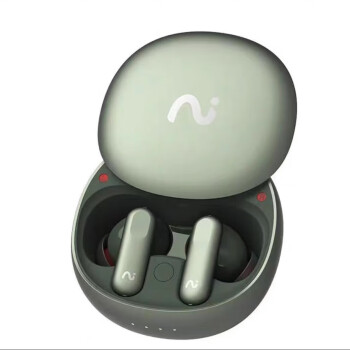 科大讯飞（iFLYTEK）录音降噪会议耳机Nano+ 沁光绿 无线蓝牙耳机 主动降噪 入耳式 同传听译 录音转文字 苹果华为通用