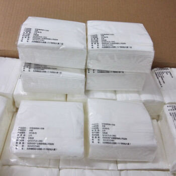 融盒 简装餐巾纸透明袋装 饭馆餐厅常用款 100包/箱