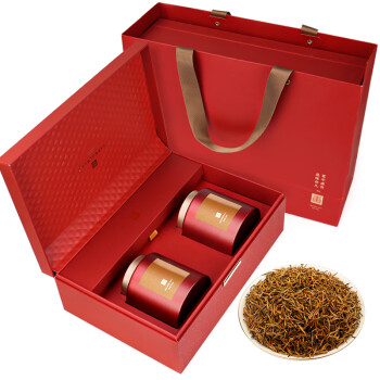 唐朴 红茶 金骏眉特级和颜悦色金奖武夷山蜜香型250g茶叶礼盒装