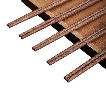 Homeglen 木筷子实木防滑木质筷子 20双装木筷