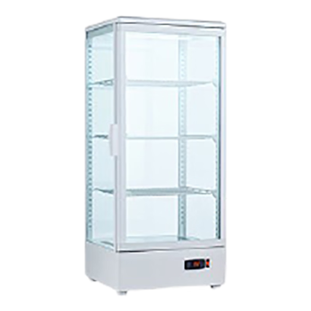 雪花 SNOWFLK 小型加热柜热饮柜饮料加热箱商用保温柜超市便利店白色98升智能恒温款YG-98L