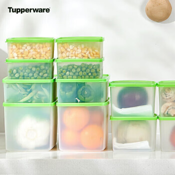 特百惠（Tupperware）冰箱冷藏保鲜盒12件套食品级收纳盒 带包装可送礼