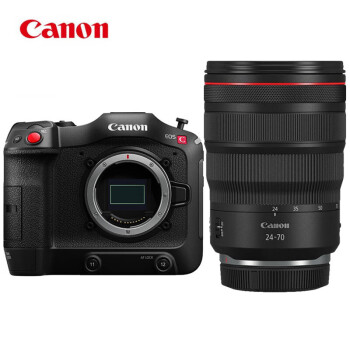 佳能（Canon）CINEMA EOS C70 摄像机 RF24-70mm F2.8 L IS USM镜头套装（含512G卡+包+备电+UV+碳纤维脚架）
