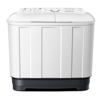 金帅6公斤大容量半自动洗衣机双桶双电机家用波轮脱水一键甩干洗脱两用老人会用XPB60-2668JS