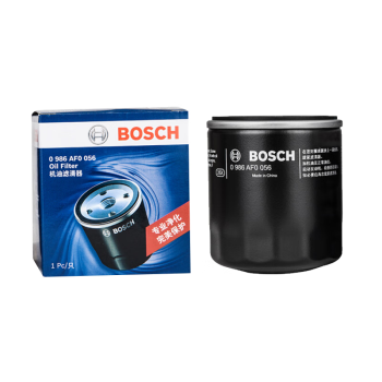 博世（BOSCH）机油滤芯机滤清器格0056适配比亚迪S7/宋唐/标致308/雪铁龙C4L等