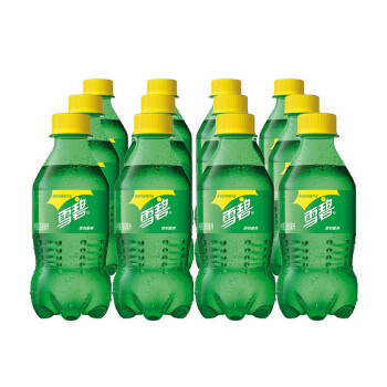 雪碧Sprite 汽水 小瓶装碳酸饮料含糖 300ML*12瓶 全塑包彩膜装