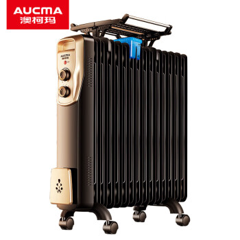 澳柯玛（AUCMA）取暖器 15片 家用电暖气 电热油汀 烤火炉 省电速热烘干晾衣加湿 三合一 NY22D925-15 