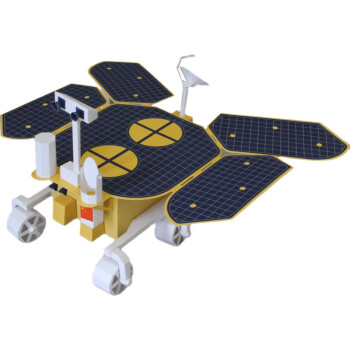 祝融号火星车纸模型科普diy天问航天探测器手工立体免剪折纸