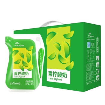 天润 新疆特产青柠 180g*12袋/箱 酸奶酸牛奶