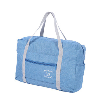 瑞制 便携时尚旅行包 可折叠拉链式手提行李袋 多色可选 3个起购 DX