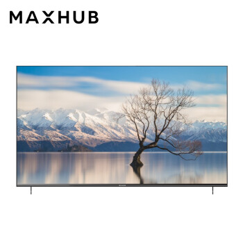 maxhub85英寸巨幕商用会议平板电视机4k超高清hdr投影无线投屏显示器