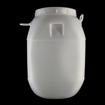富光（Fuguang）加厚白色手提桶方形塑料水桶 塑料桶带盖 白色25L
