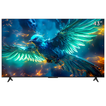 FFALCON雷鸟 雀5 43英寸电视 4K超高清 护眼防蓝光 超薄全面屏电视 2+32GB 游戏智能液晶电视机43F275C