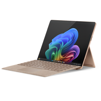 微软（Microsoft）全新Surface Pro第11版 二合一平板电脑笔记本办公平板 AIPC Pro11 骁龙X Elite 16G+512G 沙漫金