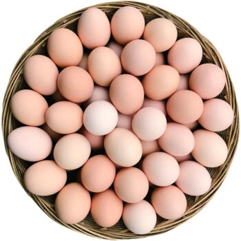 正宗农家鸡蛋散养农村柴鸡蛋营养美味鸡蛋现捡鸡蛋10枚玉米黄虫草蛋1