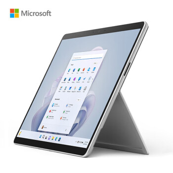 微软Surface Pro 9 12代i7 32G+1T 13英寸商用版 亮铂金 二合一平板电脑 QLQ-00009企业业务