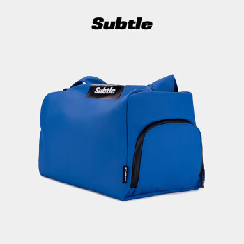 Subtle运动包健身包大容量旅行包干湿分离斜挎潮流单肩包 宝蓝色