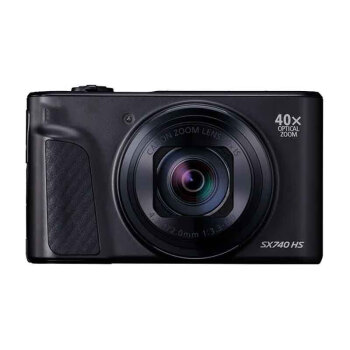 萌伙伴PowerShot SX740 HS 数码相机 学生高清旅游家用照相机 黑色 