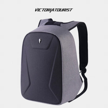 VICTORIATOURIST双肩包商务笔记本电脑包15.6英寸防盗双肩背包男书包G1006灰色