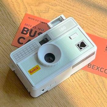 柯达（Kodak)i60相机 新芽绿 胶卷复古相机 傻瓜胶卷带闪光学生ins胶片相机（不含胶卷和电池）