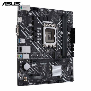 华硕(ACUS)PRIME H610M-K D4主板 支持 CPUG7400/G6900/12100F（Intel H610/LGA 1700）