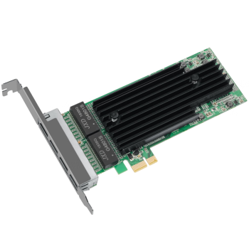 魔羯MOGE 台式机内置网卡PCIE千兆网口卡服务器网口卡 英特尔intel82576芯片 四电口网卡 MC2259