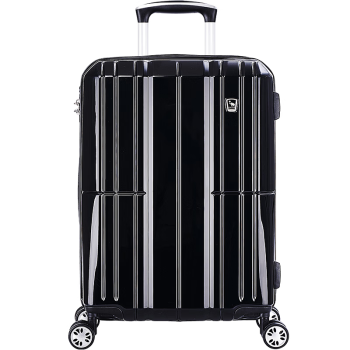 爱华仕大容量行李箱28英寸女拉杆箱男万向轮密码学生PC旅行箱皮箱子黑色