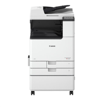佳能（canon） A3/A4彩色激光打印复印机数码复合机多功能一体办公大型打印机工程 含输稿器+双纸盒 C3130L