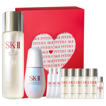 SK-II神仙水230ml+小灯泡美白精华30ml化妆品全套护肤品套装礼盒sk2