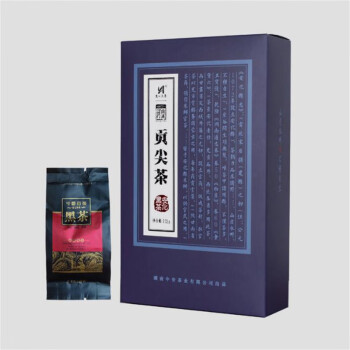 河曲溪（HEQUXI）贡尖茶小袋装  湖南安化黑茶特产茶叶112g