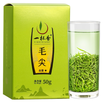 一杯香茶叶绿茶嫩芽毛尖茶50g2024新茶明前春茶散装自己喝