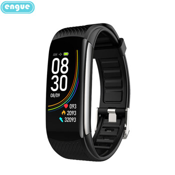 engue恩谷 智能健康心率血压运动手环彩屏手环 EG-T5升级款 颜色随机