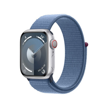 Apple Watch Series 9 智能手表 GPS41mm 回环式 蓝色 923