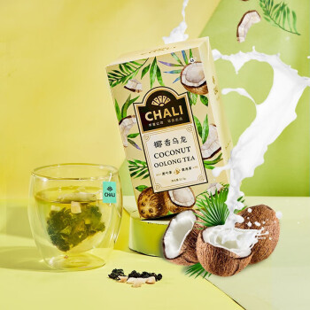 茶里（CHALI）椰香乌龙盒装52.5g 
