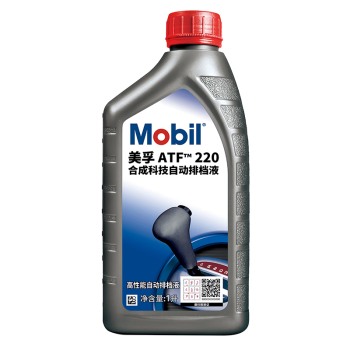 美孚(Mobil)自动变速箱油 ATF220  1L 汽车用品