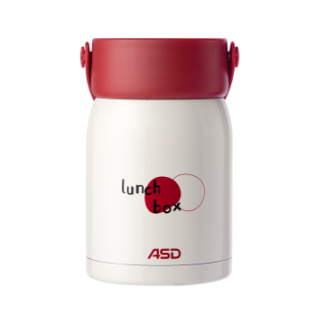 爱仕达（ASD） 焖烧杯 316L不锈钢真空焖烧杯 长效保温焖烧罐 700ml 奶咖色
