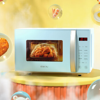 格兰仕（Galanz）易厨微波炉 家用20L平板 微波炉 智能杀菌 光波烧烤 微波炉烤箱一体机 光波炉