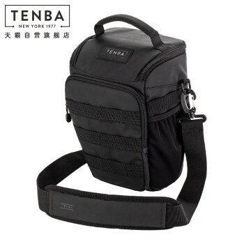 天霸TENBA摄影包 单肩相机包斜跨一机一镜可伸缩拓展枪包三角包4L 爱克斯AXIS V2 黑色 637-750