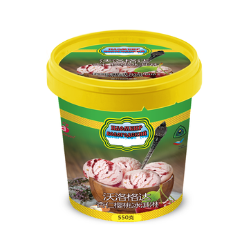 爱思贝瑞 (iceberry)俄罗斯原装进口冰淇淋雪糕 大桶