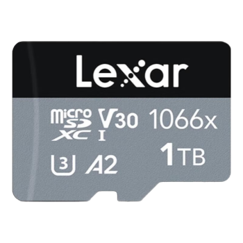 雷克沙（Lexar）1TB TF（MicroSD）存储卡 V30 读160MB/s 写130MB/s 无人机运动相机内存卡 4K超清（1066x）