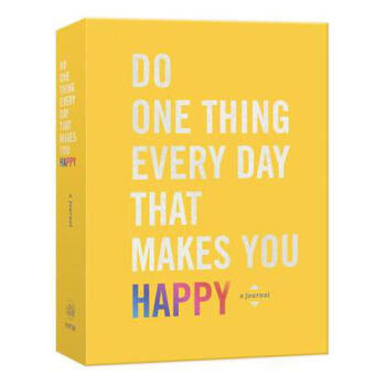 《预订 do one thing every day that makes you happy:.