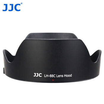 JJC 适用佳能EF 24-70 f/2.8L II USM遮光罩82mm镜头1DX2 5DS 5D3/4 6D2 7D单反相机配件EW-88C
