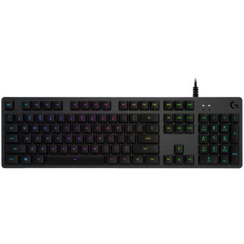 罗技G512机械键盘游戏电竞RGB背光有线全尺寸 G512-T轴（茶轴）